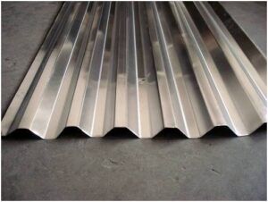 aluminium corrugated sheet