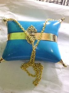 Brass Pillow Purse