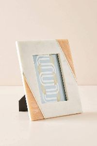 Wood and Resin Photo Frame
