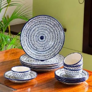 Ceramic plates and bowls