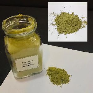 Dehydrate Green Chili Powder