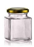 280-GM-250-ml-Honey-Square-glass-jar