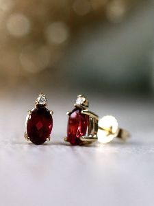 Ruby Earring