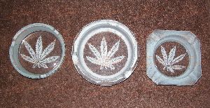 Glass Ashtray Frost