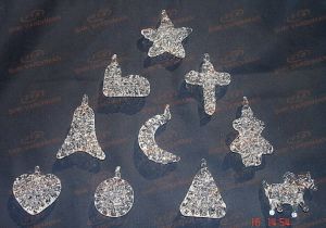 Glass Net Style Pendant