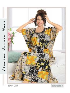 Rayon Designer Nighty