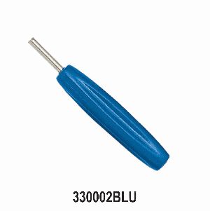 Valve Core Screw Driver / Remover Standard Single ended 1″stem length Blue