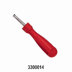 Valve Core Screw Driver Standard Single Ended 1″ Stem Length (Red)