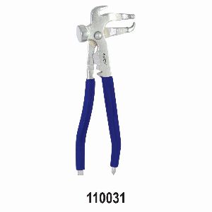 Wheel Balancing Weight Plier & Hammer Tool (Premium)- Blue Grip