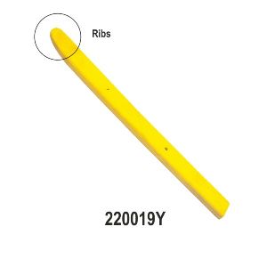 (Yellow) Long Tyre Lever Boot Plastic Protection with Ribs
