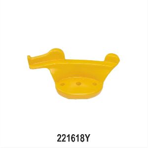 Yellow Plastic Mount /Demount Tool Head Screw Type Base 62mm for Tyre Changer