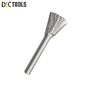 Inverted Taper Shape Carbide Burrs