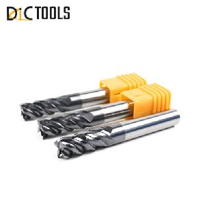 Solid Carbide 4 Flute End Mills