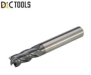 Solid Carbide Long Flute End Mill 4 Flutes