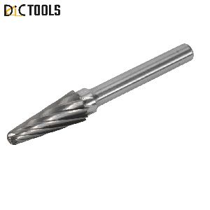 Tungsten Carbide Conical Ball Nose Rotary Burrs