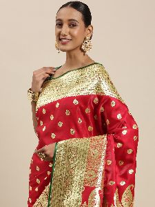 ABL94 Banarasi Satin Silk Sarees