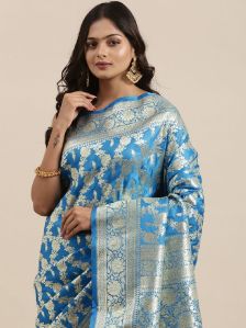 B59PB Banarasi Katan Silk Sarees