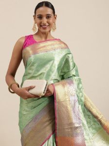 K5SG Banarasi Tissue Silk Sarees