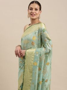 MELBRSLK16 Banarasi Mulberry Silk Sarees