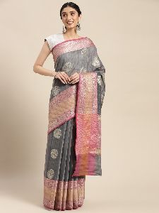 MELBRSLK17 Banarasi Mulberry Silk Sarees