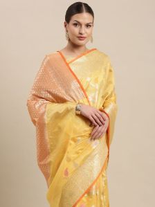 MELBRSLK26 Banarasi Mulberry Silk Sarees