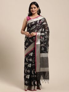 MSWRCTN82 Banarasi Mercerised Cotton Sarees