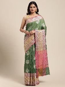 MTKSLK14 Banarasi Matka Silk Sarees