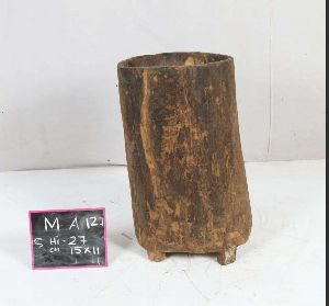 Naga Wood Trunk Pot