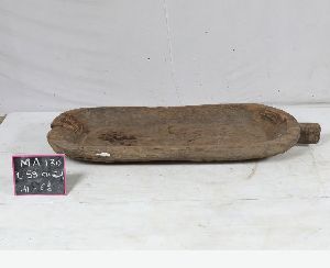 59x24x6.5 Inch wooden grain scoop