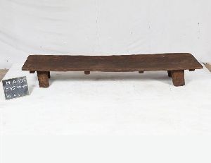 75x20x9 Inch Naga Wooden Bench