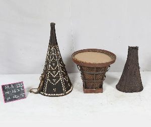 Wooden Decorative Tea Basket