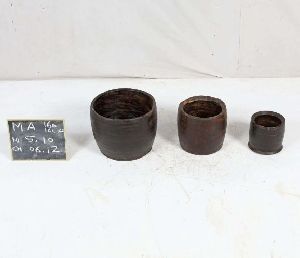Wooden Nepali Measurement Bowl