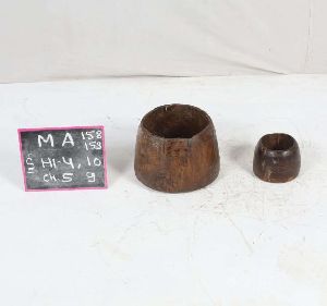 Wooden Orissa Measurement Bowl