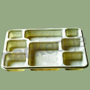 8 Compartment Disposable Food Tray