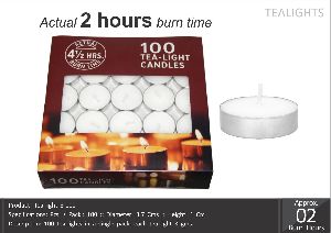 Tea Light Candle 8-100