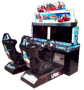 Out Runner Twin Car Racing Arcade Game