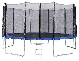 Trampoline with Safety Enclosure & Ladder