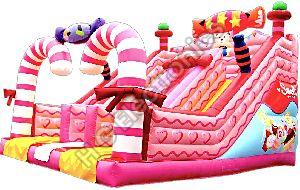 Candy Inflatable Bouncy Slide