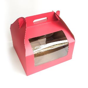 Handle Cake Box