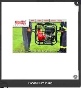 portable fire pump