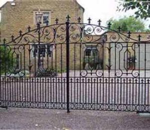 ornamental iron gates