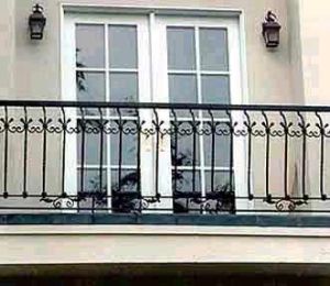 WROUGHT IRON BALCONY RAILINGS