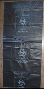 Black Biohazard Bags
