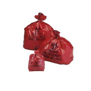 Red Bio Medical Waste Collection Bags