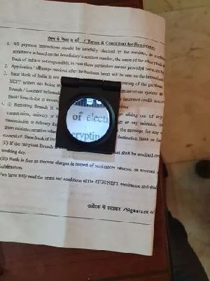 10x Eye Glass With Light
