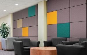 Acoustic Fabric Covered Panel