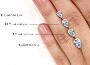 Pear Shaped Diamonds