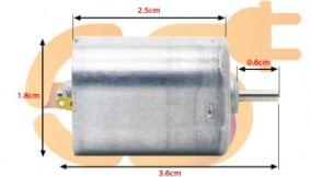 9V-12V 3.6cm DC Medium size metal case toy motor