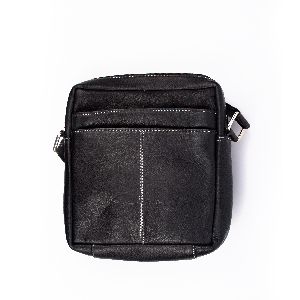 leather unisex sling bags