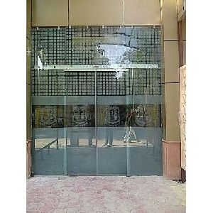 automatic sliding glass door